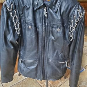Harley Davidson Women's Leather Motorcycle Jacket